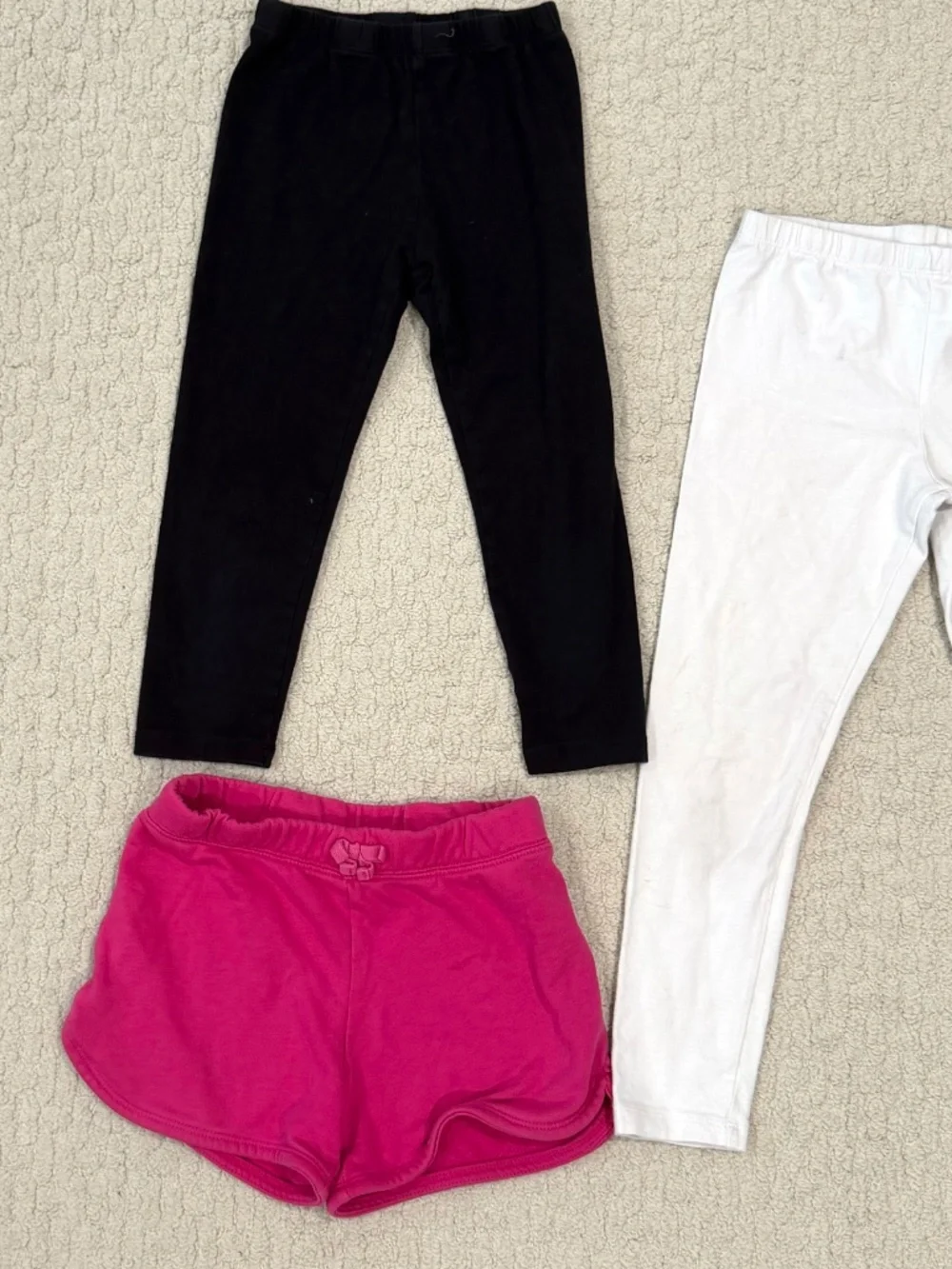 Kids The Children's Place 2 Leggings + Shorts Bundle Size M (7/8)